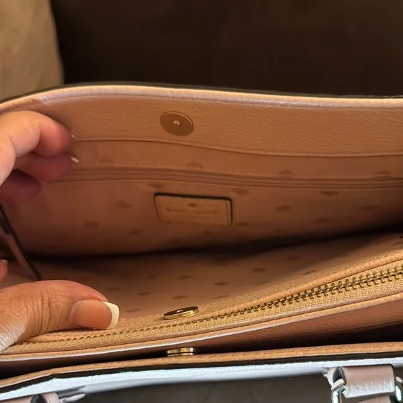 -* Kate Spade baby pink handbag - Picture 3 of 7